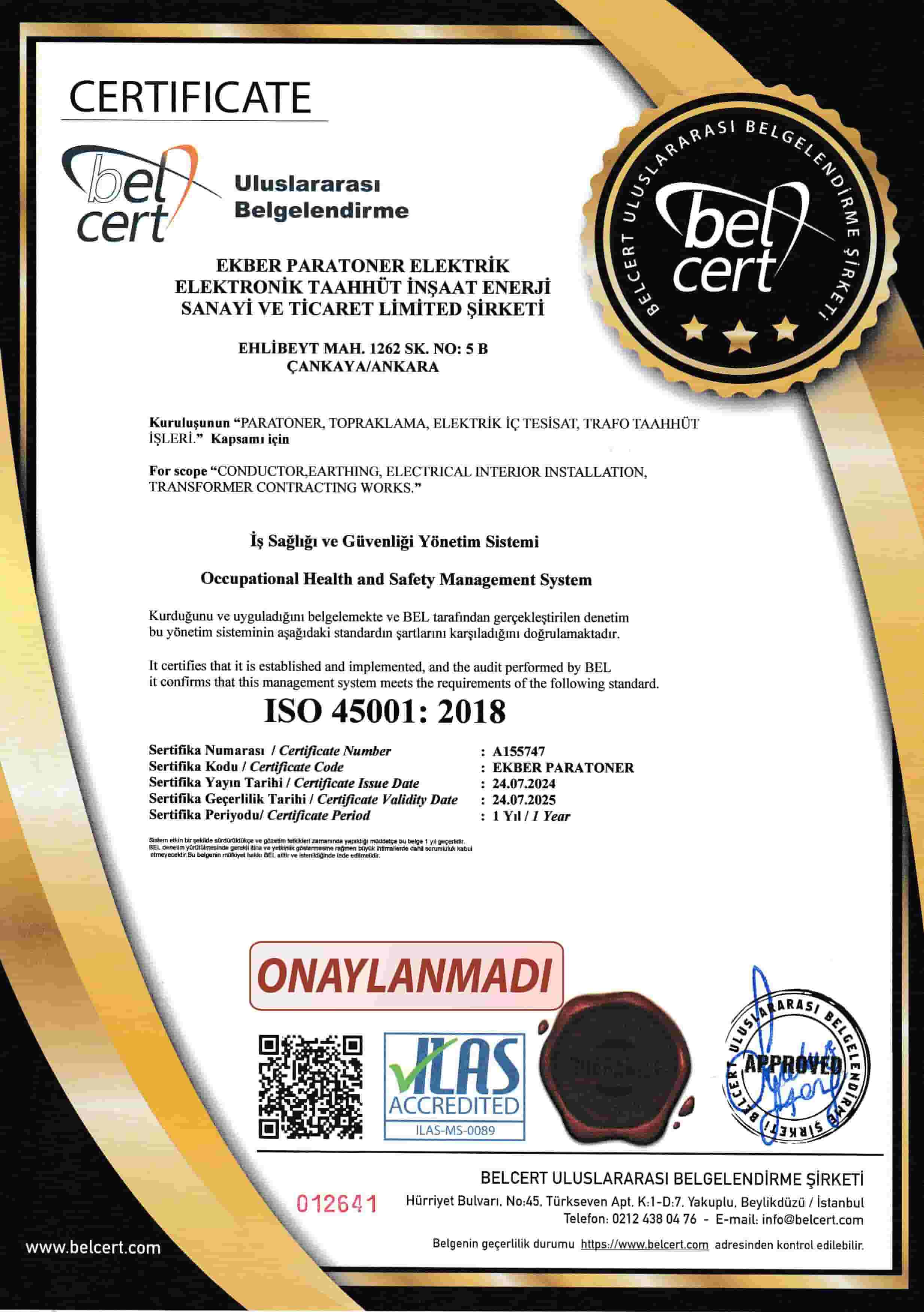 ISO 45001:2018