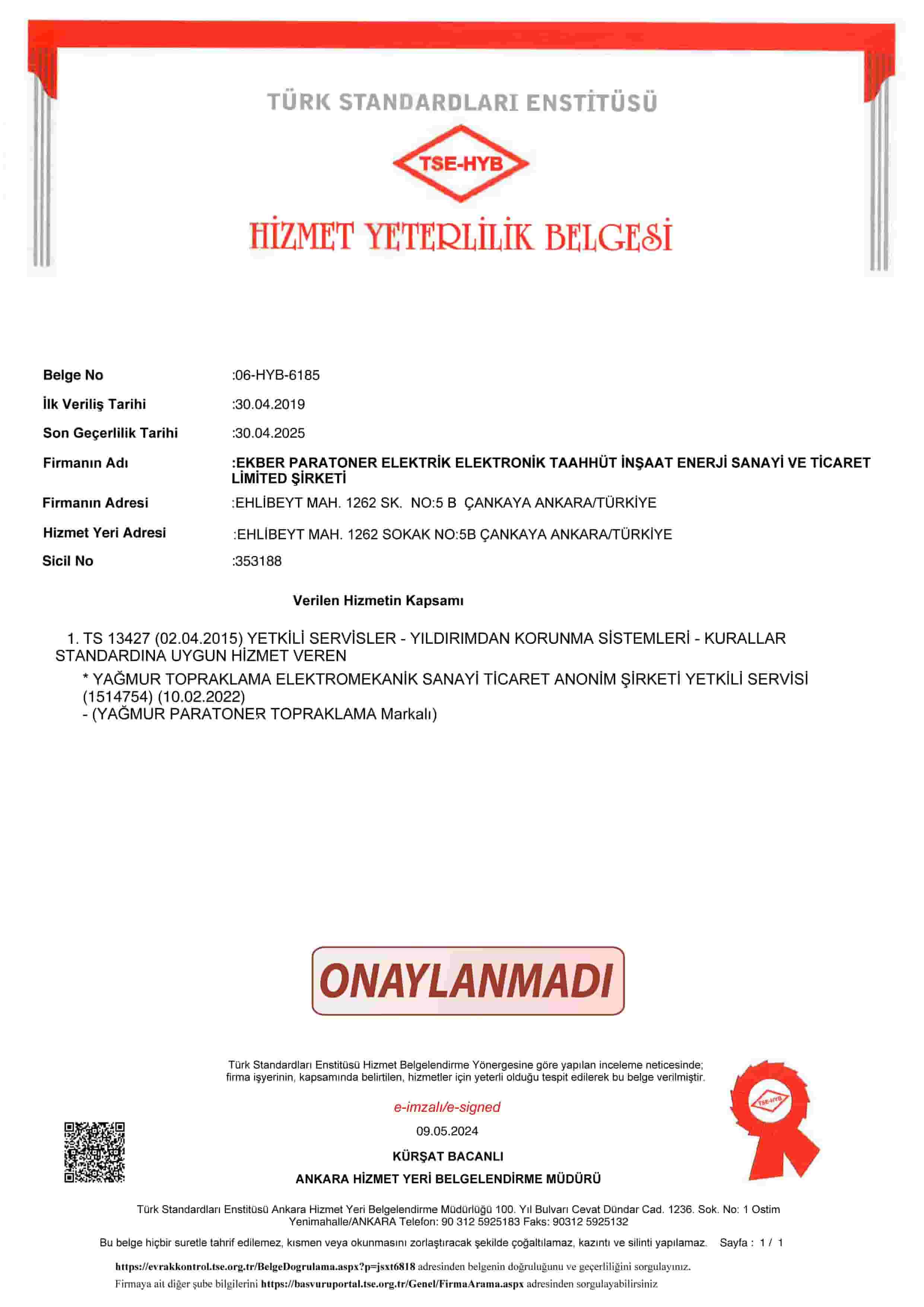 TSE HYB 2024