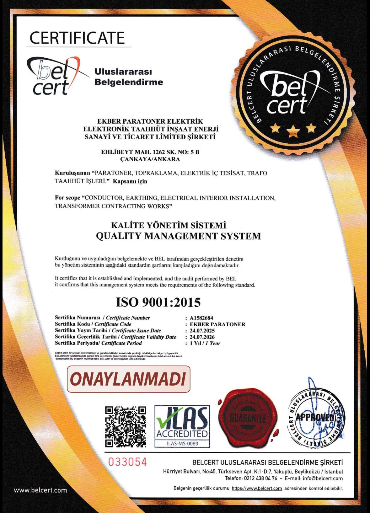 ISO 9001:2015